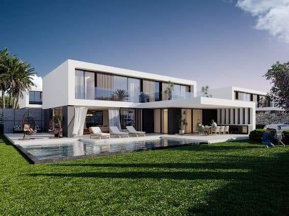 LUXURIOUS VILLAS WITH PRIVATE POOL BY THE SEA IN ÇATALKOY REGION, KYRENIA.