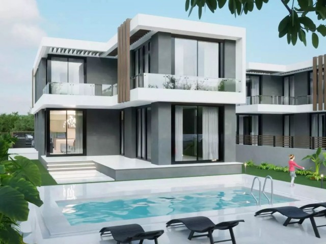 IN GİRNE OZANKÖY REGION. ULTRA LUXURY POOL VILLAS ** 