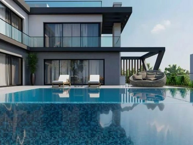 ULTRA LUXURIOUS VILLAS BY THE SEA IN THE ÇATALKOY REGION IN KYRENIA. DECEMBER 2023 DELIVERY.