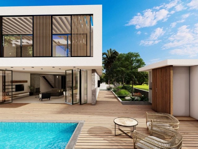 ULTRA LUXURY VILLAS IN THE PROJECT PHASE IN KYRENIA EDREMIT REGION