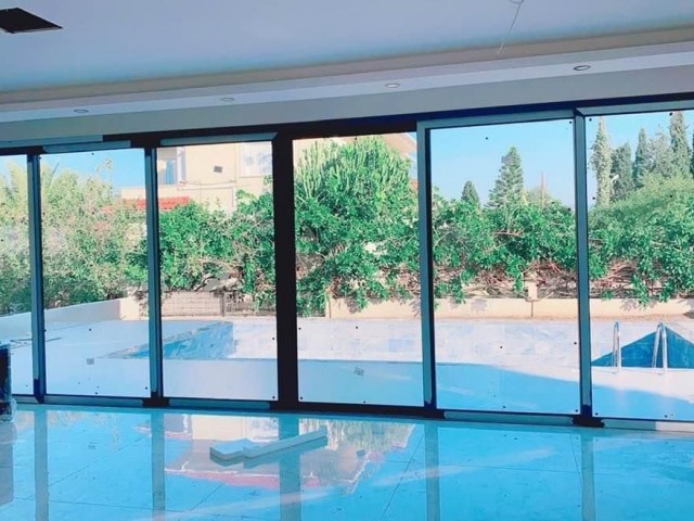 FULLY FURNISHED, FULLY FURNISHED, READY TO MOVE IN VILLA WITH POOL IN GIRNE ÇATALKÖYDE AREA