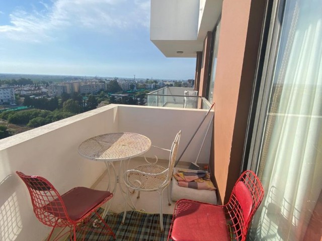 1+1 fully furnished flat for sale in UPTOWN at 10th floor