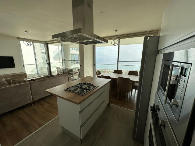 3+1 flat in ABELIA with 2 big balcony SEA VIEW and MOUNTAIN VIEW for sale