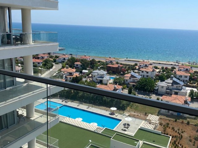 3+1 flat in ABELIA with 2 big balcony SEA VIEW and MOUNTAIN VIEW for sale