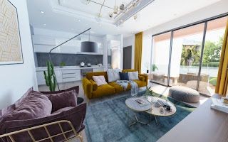 1+1 new flat for sale in a site with full facility