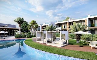 2+1 flat for sale in a site with all facilities 