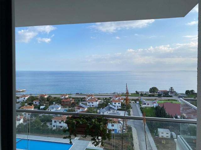 3+1 flat in ABELIA with 2 big balcony SEA VIEW and MOUNTAIN VIEW for sale