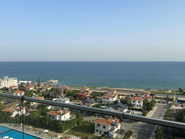 2+1 flat in ABELIA with 2 big balcony SEA VIEW and MOUNTAIN VIEW for sale