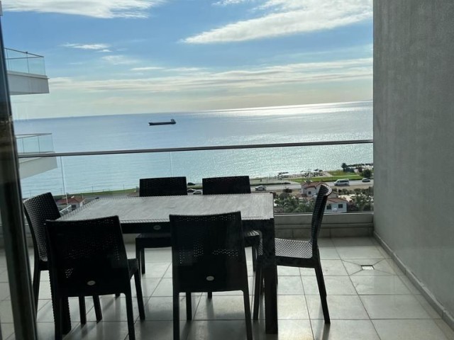 2+1 flat in ABELIA with 2 big balcony SEA VIEW and MOUNTAIN VIEW for sale