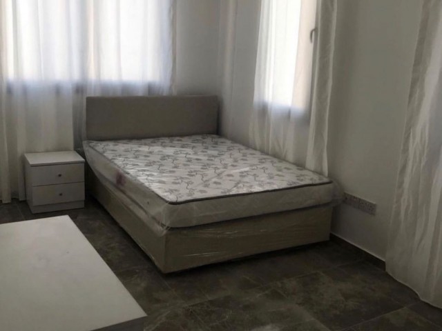 Air-conditioning beds in every room in Gönyeli, 350 stg 6 pay, behind the big cellar, 1 minute walk to the stops and the market, 2+1 flat 05338711922 05338273131 kamsel real estate