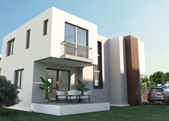 TWIN VILLA FOR SALE IN MAGUSA YENİBOĞAZİÇİ AREA.