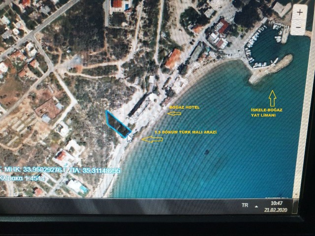 ZONED COMMERCIAL LAND WITH SEA FRONT AND HIGHWAY FRONTAGE