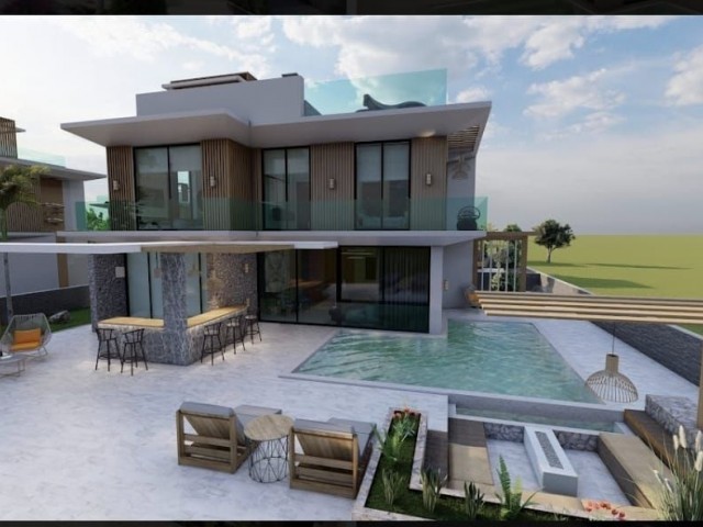 LUX POOL VILLAS FOR SALE WITH TURKISH COB IN ISKELE BOSPHORUS