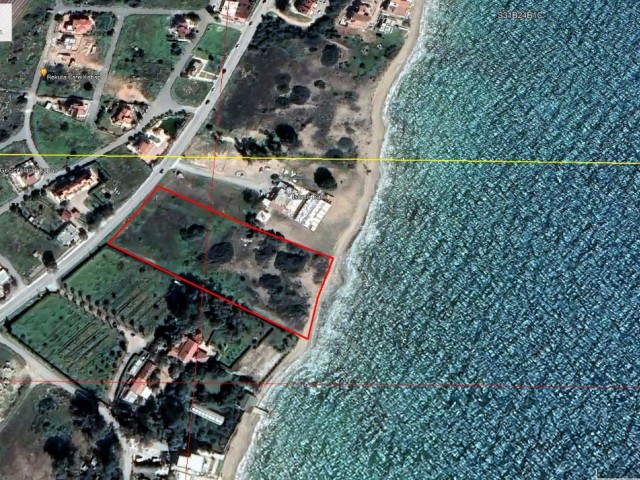 COMMERCIAL LAND WITH SEA FRONT AND MAIN ROAD FACING ZONE IN İSKELE