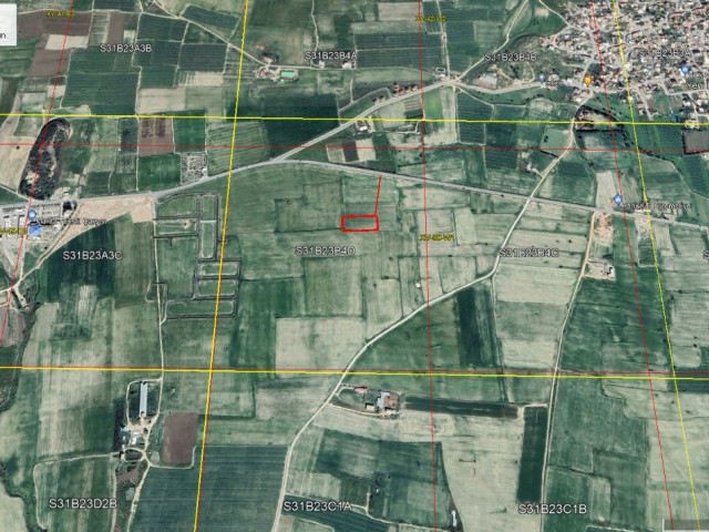 3 DONUM LAND FOR SALE IN İSKELE, 130 METERS CLOSE TO THE MAIN ROAD