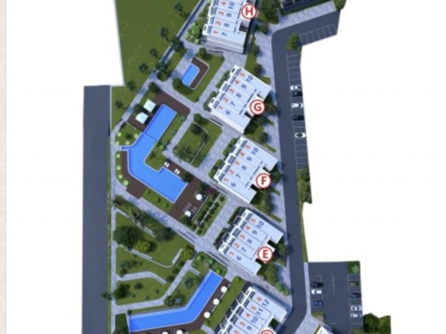 1+1 AND STUDIO FLATS WITH SEA VIEW IN TATLISU ARE FOR SALE FROM THE PROJECT IN INSTALLMENTS.