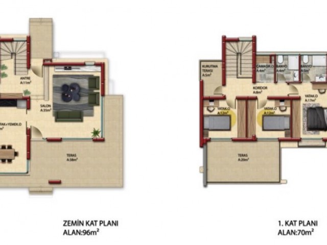 3+1 SON VILLA in Bogaz at super price