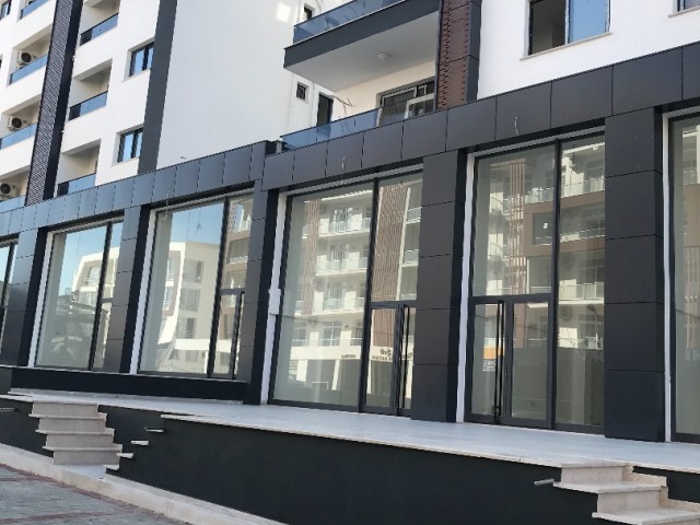 Lefke Gemikonağında yeni kiralık dükkan ( Yeni Alpcan Towers Mira'da) 