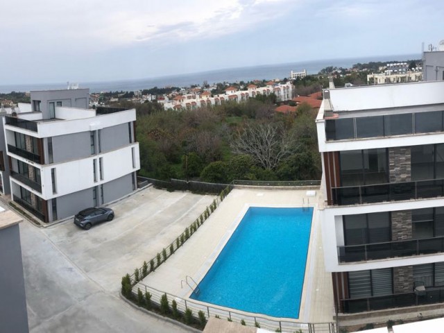 1+1 WOHNUNG ZU VERMIETEN MIT FUL NULL MÖBLIERT MIT BLICK AUF DIE BERGE UND DAS MEER IN KYRENIA!! بيت للإيجار بي كيرنا ١+١ ** 