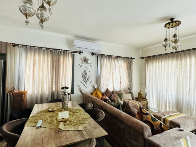 TURKISH FINANCIAL GROUND FLOOR FULLY FURNISHED 3+1 APARTMENT IN GÖNYELI 