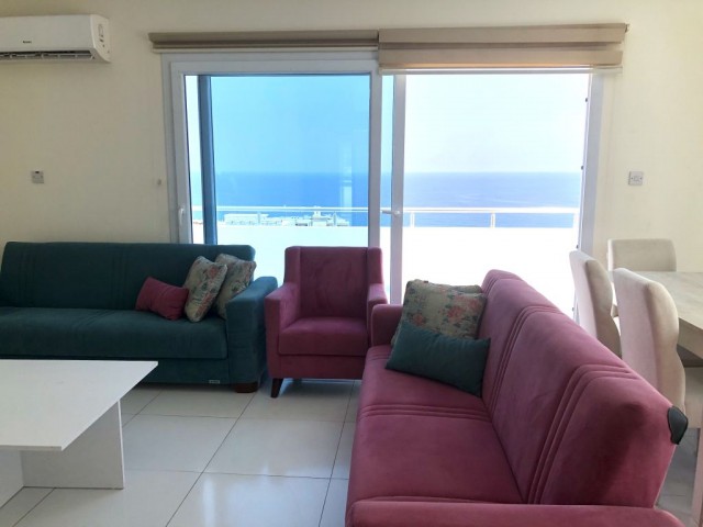 3 Bedroom Penthouse for Rent in Center of Kyrenia with amazing Views