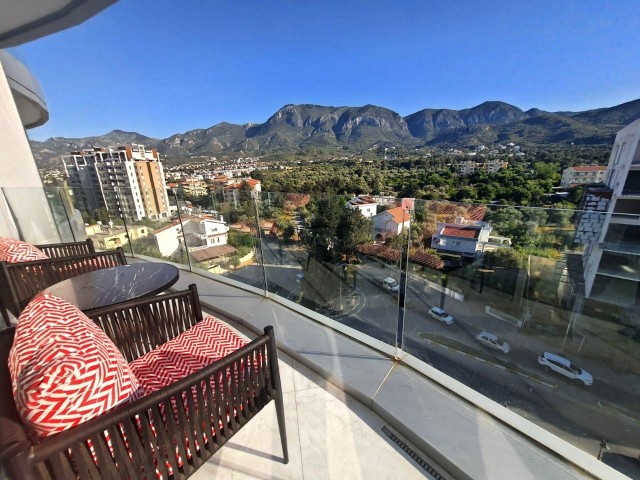 3+1 apartment for rent in Kyrenia Center / Luxury furnished