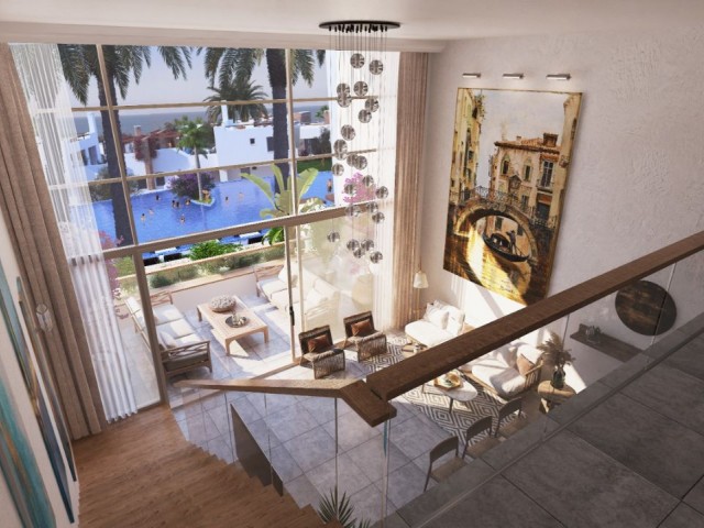 3 Bedroom Penthouse For Sale In Kyrenia, Esentepe