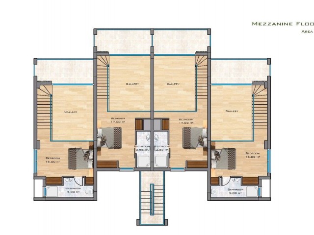 Mağusa Tatlısu Satılık 2+1 Daire / Loft