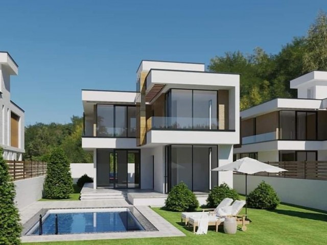 4+1 Villa Zu Verkaufen In Kyrenia Ozanköy ** 