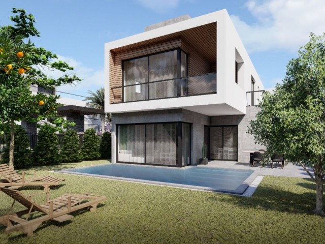 4+1 Villa Zum Verkauf In Kyrenia Karaoglanoglu ** 