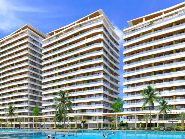 Flat For Sale in Long Beach, Iskele