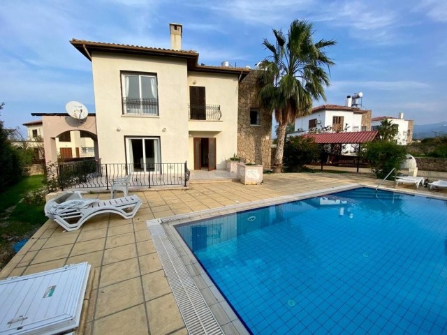 Fully furnished 3+1 Villa for Rent in Girne Çatalköy