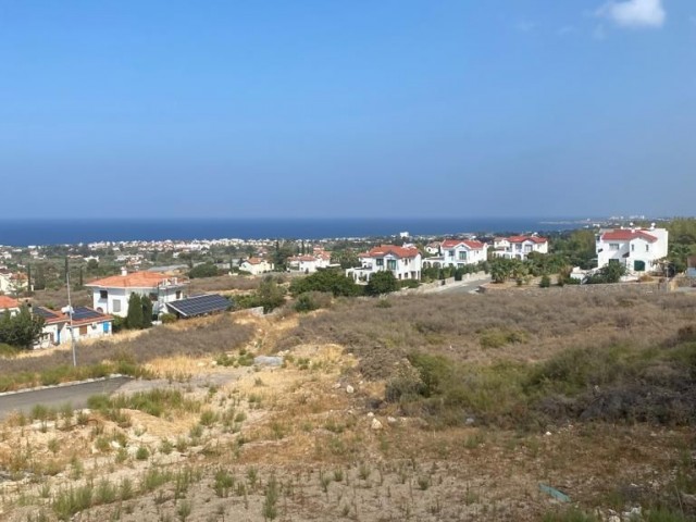  650m2 Plot with Turkish Husband in Kyrenia / Karsıyaka with an unobstructed view