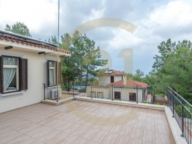 3+1 Villa zur Miete in Catalkoy Kyrenia / Vollständig möbliert