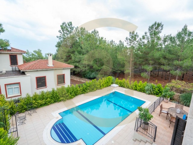 3+1 Villa zur Miete in Catalkoy Kyrenia / Vollständig möbliert