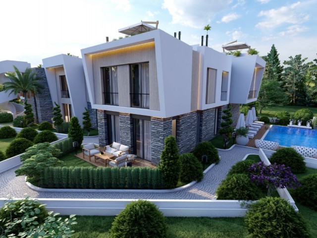 1+1 apartments for sale in Kyrenia, Alsancak 