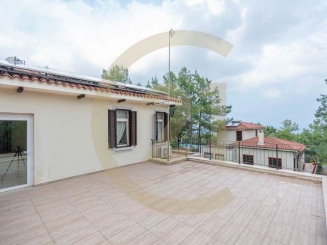 3+1 Villa zur Miete in Catalkoy Kyrenia / Vollständig möbliert