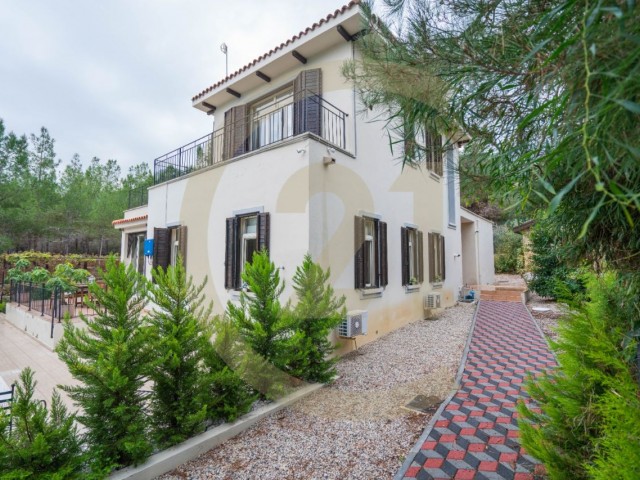 3+1 Villa zur Miete in Catalkoy Kyrenia / Vollständig möbliert