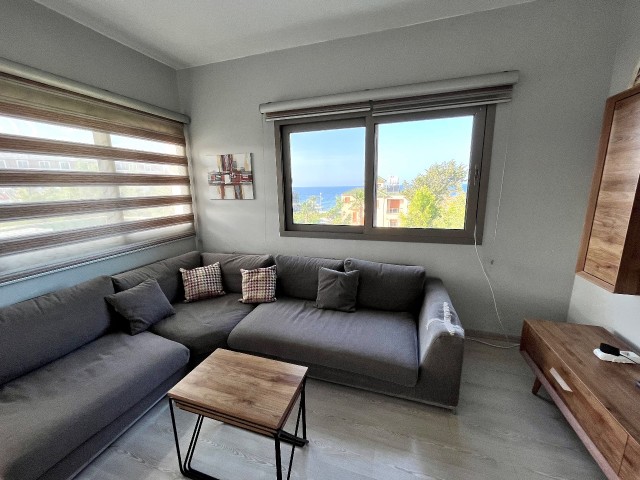 2+1 apartment for sale in Karaoglanoglu / With sea view