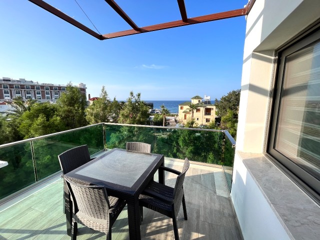 2+1 apartment for sale in Karaoglanoglu / With sea view