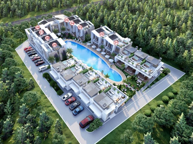 1 bedroom apartment for sale in Kyrenia,Lapta