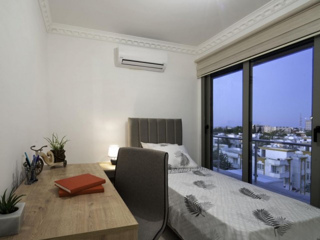 2 bedroom penthouse apartment for rent in Kyrenia Center