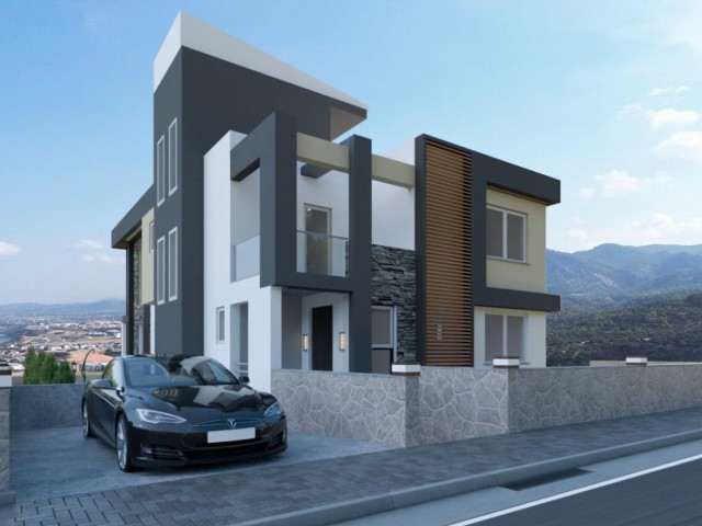 5+2 villa with private pool for sale in Girne/Çatalköy