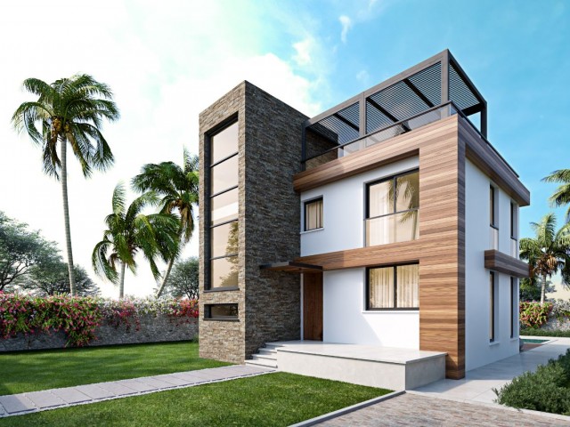 3+1 Villa For Sale  in Kyrenia,Esentepe