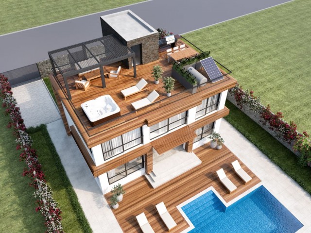 3+1 Villa For Sale  in Kyrenia,Esentepe