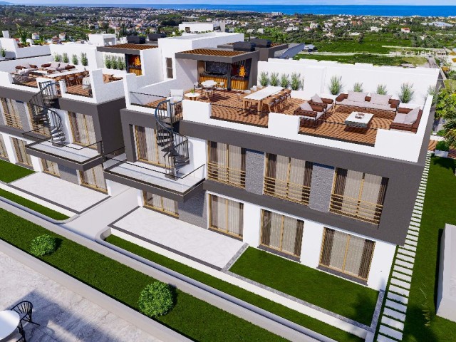 1+1, 2+1, 3+1 Studio-Apartments und Villen zu verkaufen – Nordzypern Lapta Girne