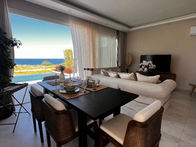 SEA FRONT Marvelous 3+1 Flat with private pool