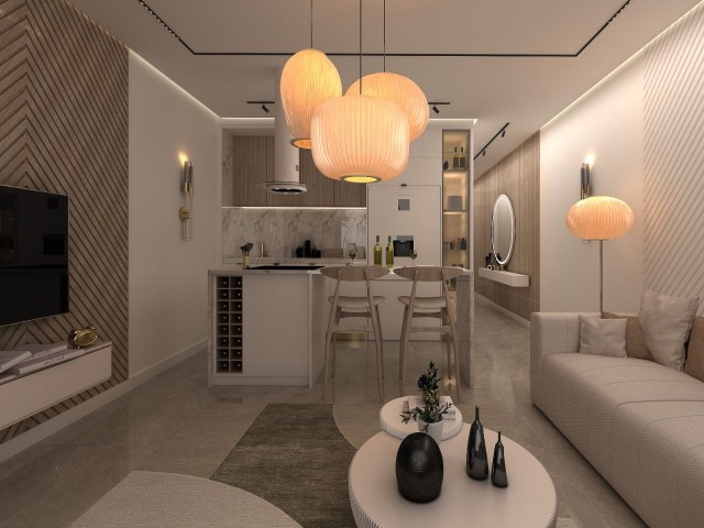 1+1 Apartment for Sale in Iskele Bogaz / New Project