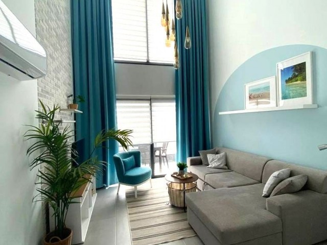 Luxury 1+1 Loft Flat for Sale in Esentepe / Ready to move