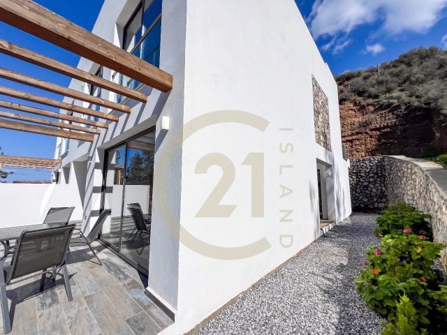 Satılık 3+1 ikiz villa Bellapais, Girne. TEK YETKILI